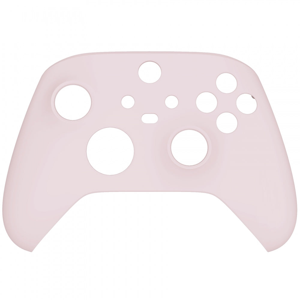 eXtremeRate Retail Cherry Blossoms Pink Replacement Part Faceplate, Soft Touch Grip Housing Shell Case for Xbox Series S & Xbox Series X Controller Accessories - Controller NOT Included - FX3P312