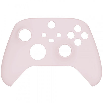 eXtremeRate Retail Cherry Blossoms Pink Replacement Part Faceplate, Soft Touch Grip Housing Shell Case for Xbox Series S & Xbox Series X Controller Accessories - Controller NOT Included - FX3P312