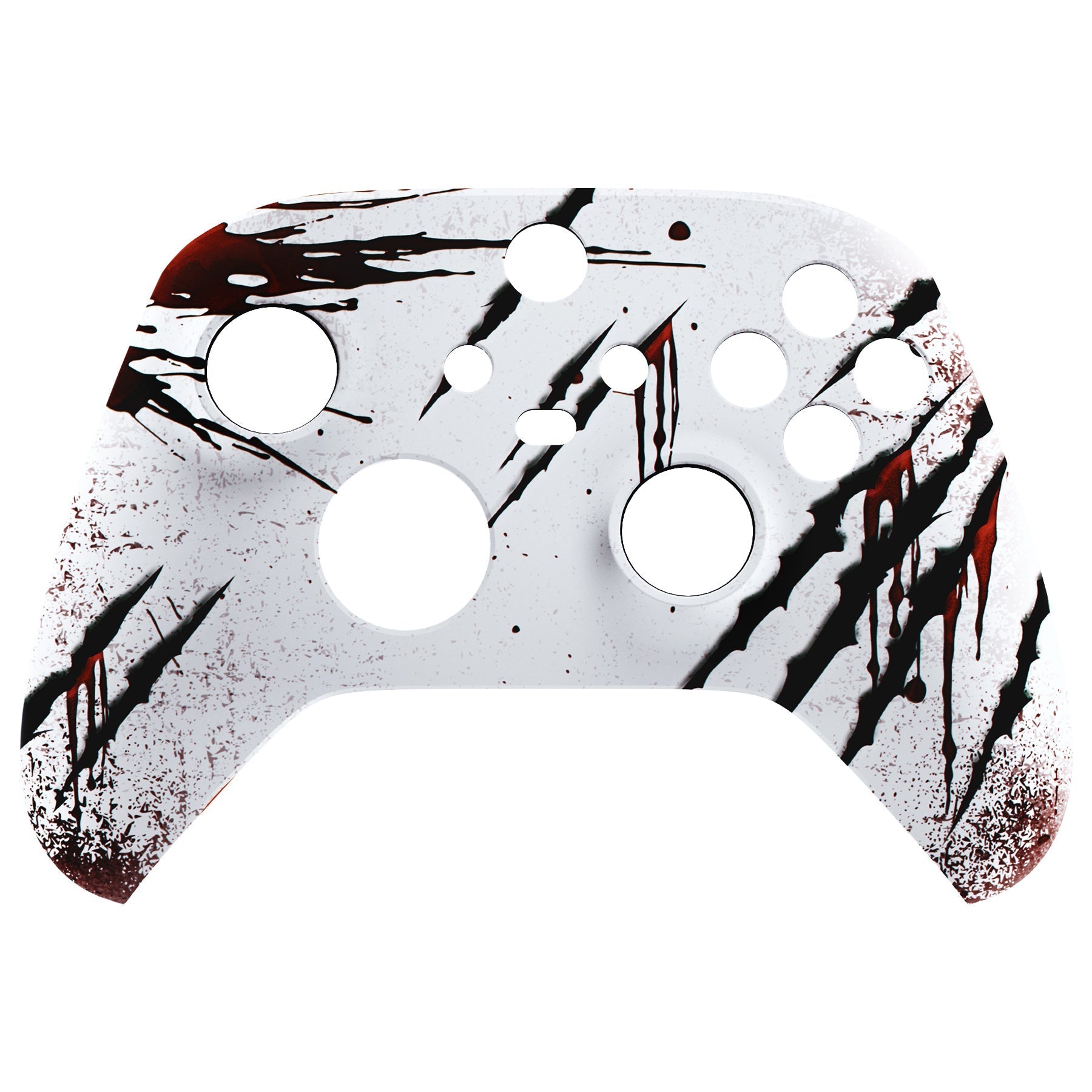 eXtremeRate Retail Wild Attack Replacement Part Faceplate, Soft Touch Grip Housing Shell Case for Xbox Series S & Xbox Series X Controller Accessories - Controller NOT Included - FX3T145