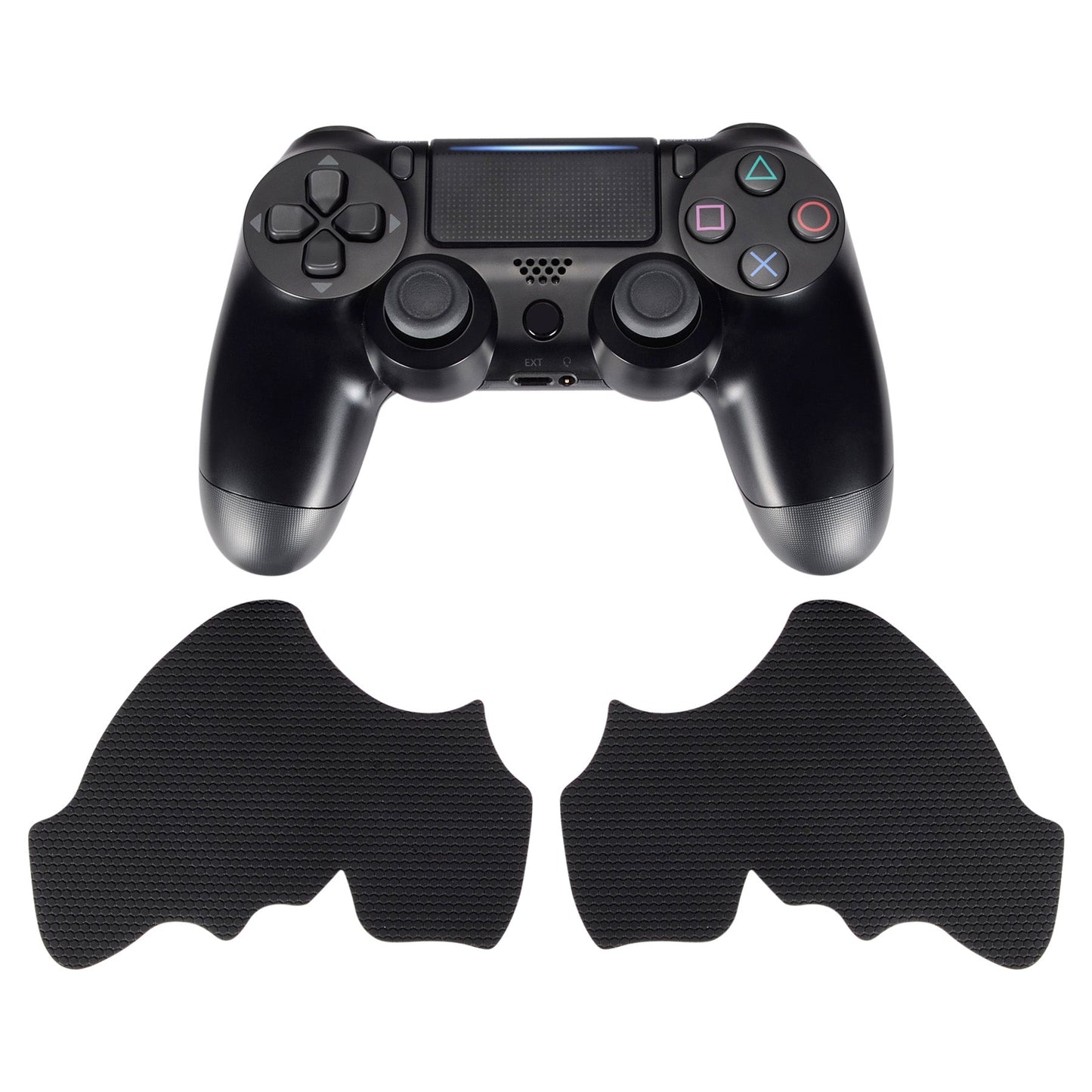 1 Pair Non-slip Left Right Grips Decal for ps4 Slim Pro Controller-GC00150 eXtremeRate