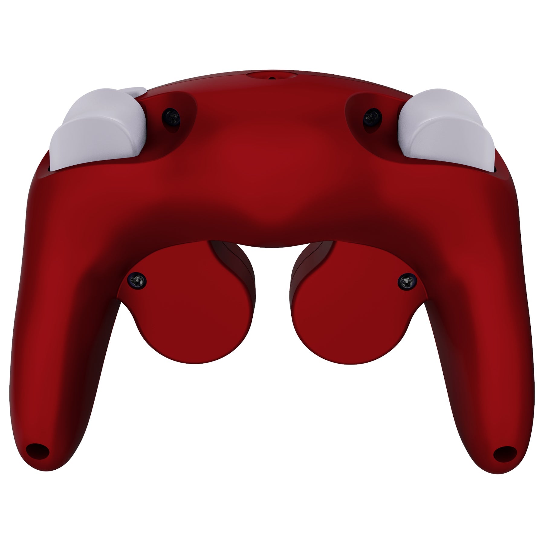 eXtremeRate Retail Scarlet Red Replacement Faceplate Backplate with Buttons for Nintendo GameCube Controller - GCNP3001