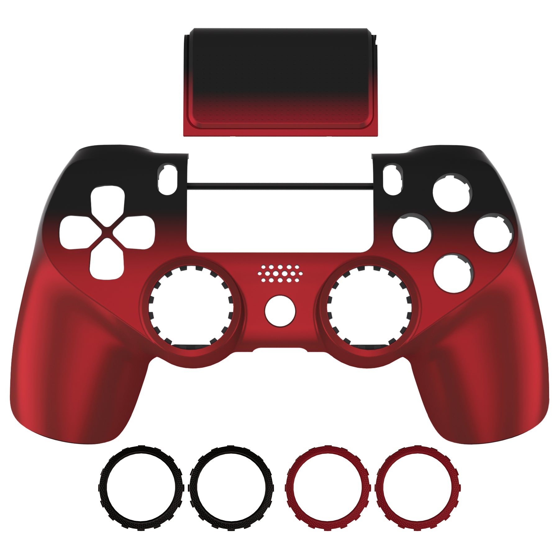 PS4コントローラー　フロントシェル　モデル　神話 PS4コントローラー対応用再設計されたGhostフロントシェル