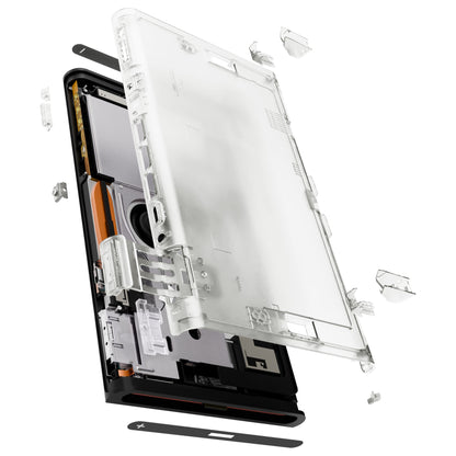 eXtremeRate Nintendo Switch 2コンソール対応交換バックプレート - キックスタンドなし【暗闇で光る-グリーン】