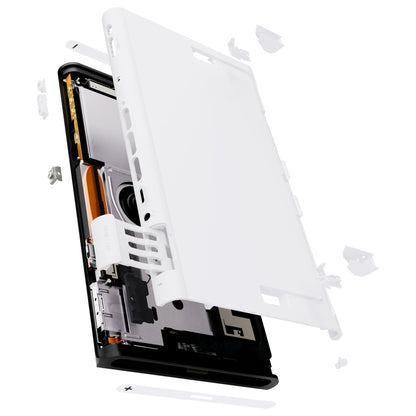 eXtremeRate Nintendo Switch 2コンソール対応交換バックプレート - キックスタンドなし【ホワイト】