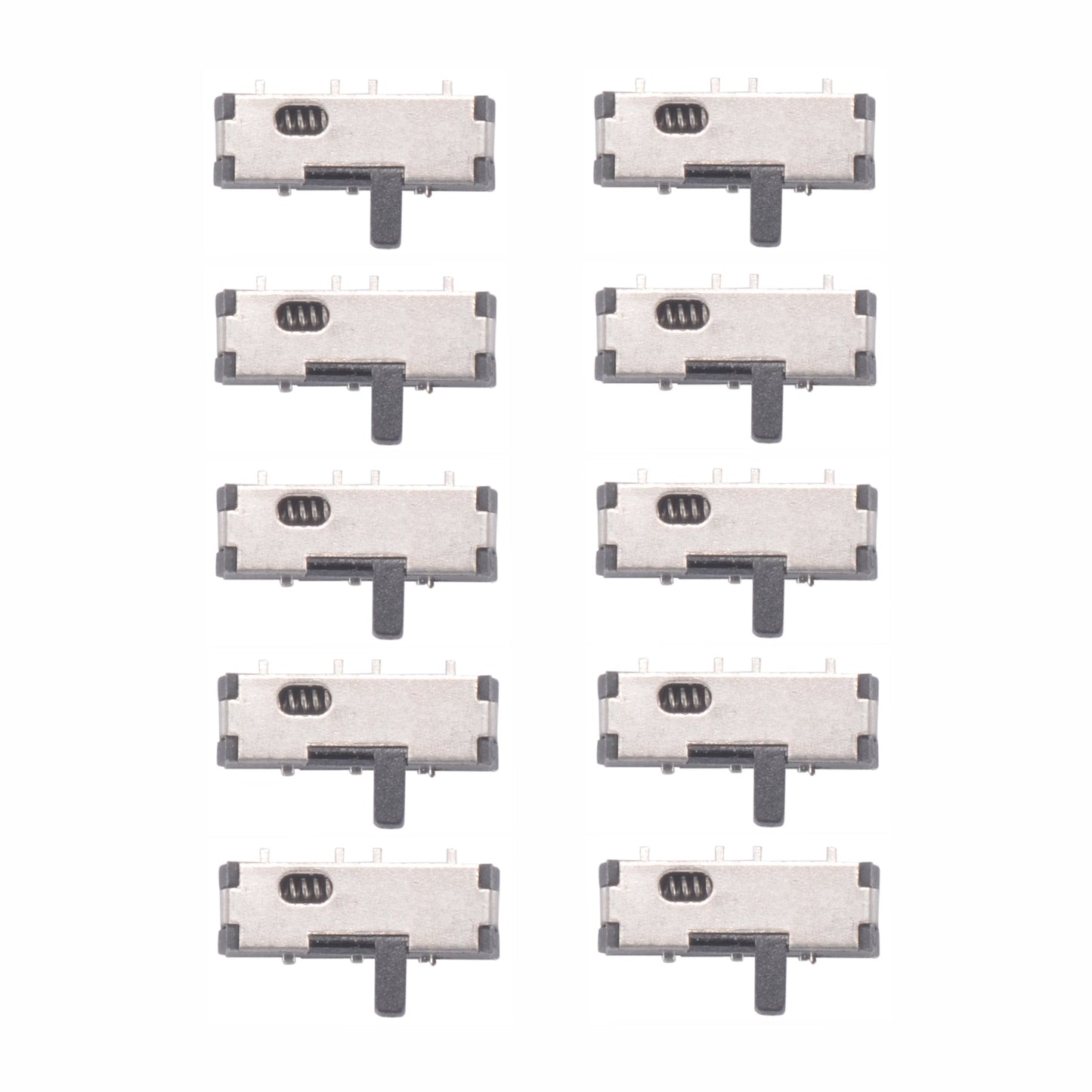 eXtremeRate Retail 10pcs Replacement Kit Power On/OFF Switch Button For Nintendo DS Lite NDSL IDSL-GNDL0003*10