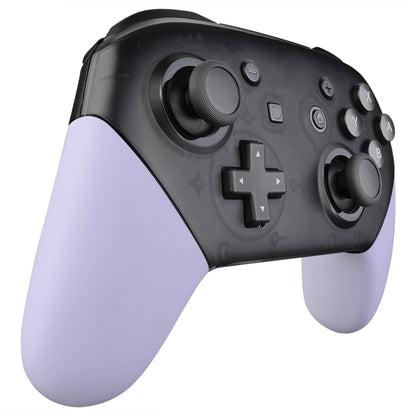 eXtremeRate Retail Light Violet Replacement Handle Grips for Nintendo Switch Pro Controller, Soft Touch DIY Hand Grip Shell for Nintendo Switch Pro - Controller NOT Included - GRP310