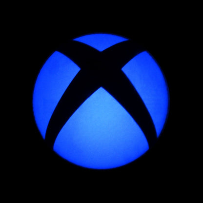 eXtremeRate Retail Removable Logo Power Button LED Blue Color Change Sticker Decal for Xbox One Console -GX00083B*5