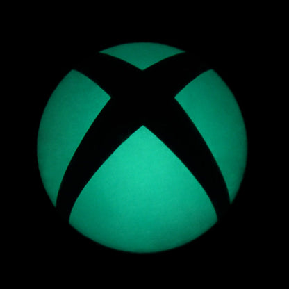 eXtremeRate Retail Removable Logo Power Button LED Green Color Change Sticker Decal for Xbox One Console -GX00083G*5