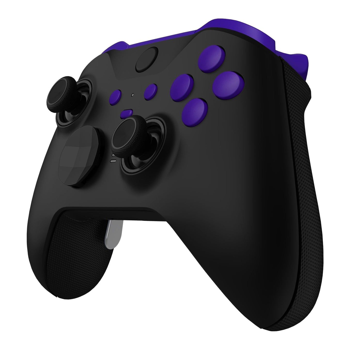 eXtremeRate Retail Purple Replacement Buttons for Xbox One Elite Series 2 Controller, LB RB LT RT Bumpers Triggers ABXY Start Back Sync Profile Switch Keys for Xbox One Elite V2 Controller (Model 1797 and Core Model 1797) - IL107