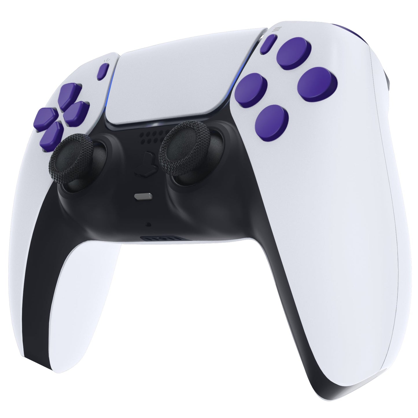 eXtremeRate Replacement Full Set Buttons Compatible with PS5 Controller BDM-030/040 - Purple eXtremeRate