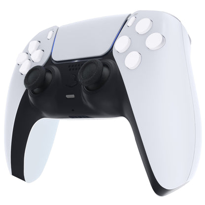 eXtremeRate Replacement Full Set Buttons Compatible with PS5 Controller BDM-030/040 - White eXtremeRate