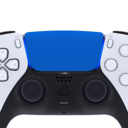 eXtremeRate Retail Blue Replacement Touchpad Cover Compatible with ps5 Controller BDM-010 BDM-020 & BDM-030, Custom Part Touch Pad Compatible with ps5 Controller - Controller NOT Included - JPF4005G3