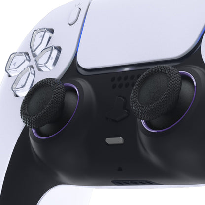 eXtremeRate Retail Purple Replacement Accessories for ps5 Controller, Custom Accent Rings for ps5 Controller - Controller NOT Included - JPF5007