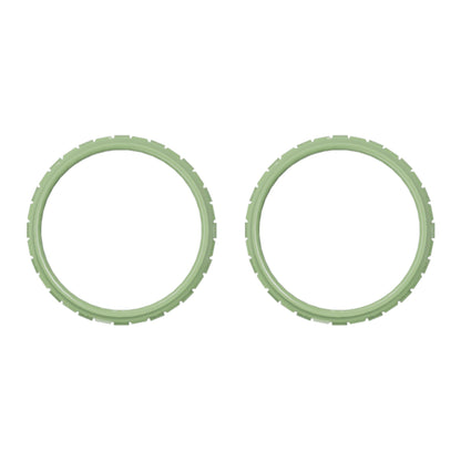 eXtremeRate Retail Matcha Green Replacement Accessories for ps5 Controller, Custom Accent Rings for ps5 Controller - Controller NOT Included - JPF5017