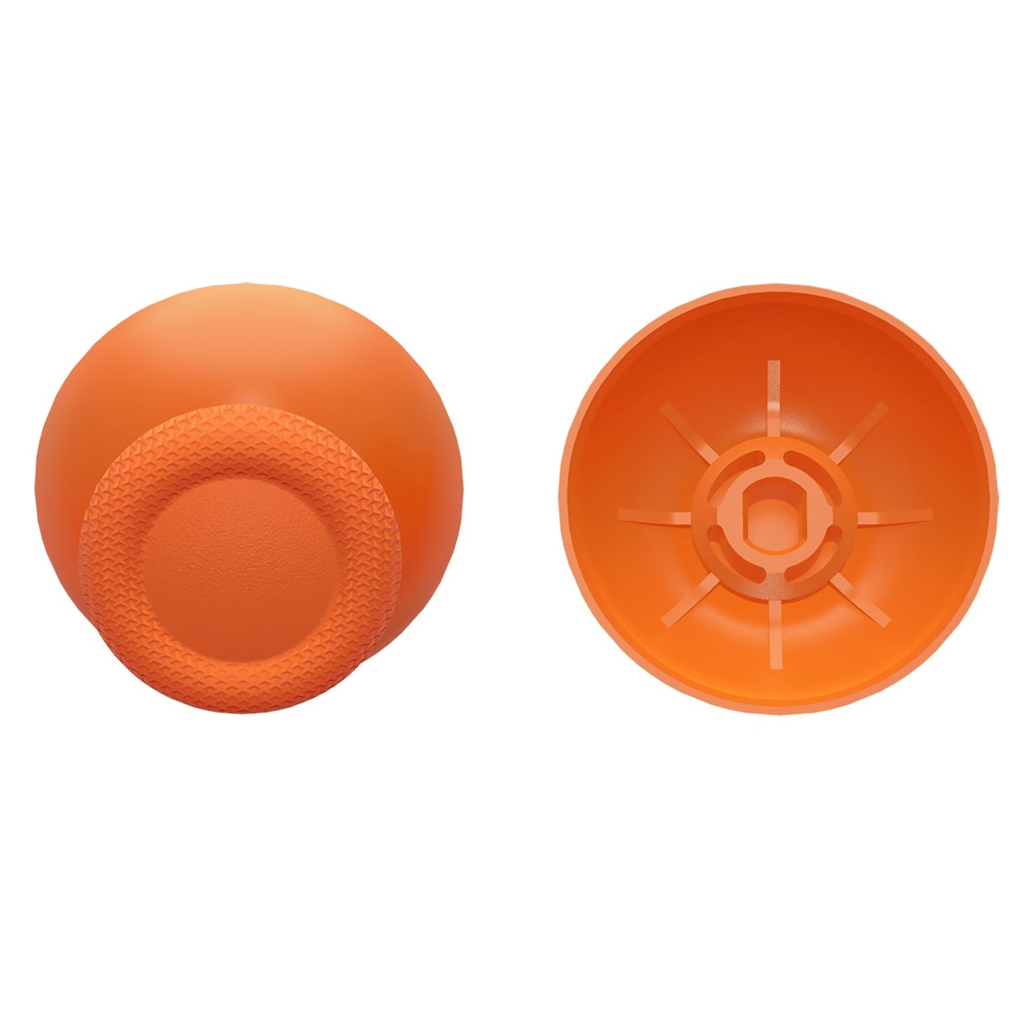 eXtremeRate Retail Orange Replacement Thumbsticks for ps5 Controller, Custom Analog Stick Joystick Compatible with ps5, for ps4 All Model Controller - JPF602