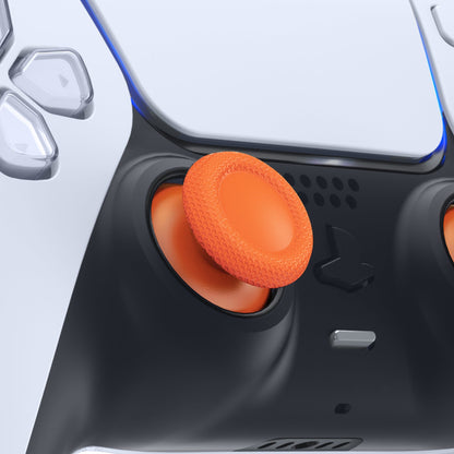 eXtremeRate Retail Orange Replacement Thumbsticks for ps5 Controller, Custom Analog Stick Joystick Compatible with ps5, for ps4 All Model Controller - JPF602