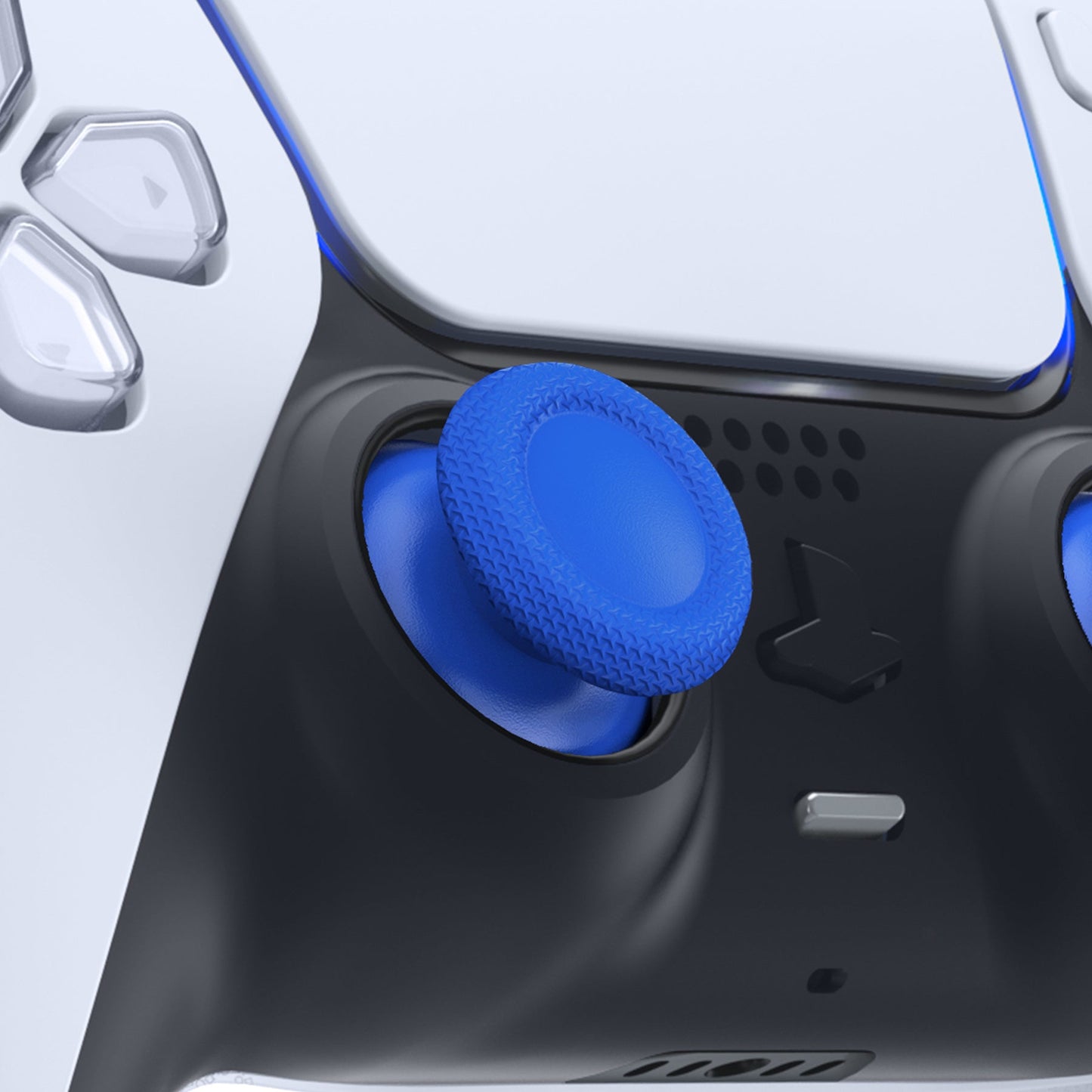 eXtremeRate Retail Blue Replacement Thumbsticks for ps5 Controller, Custom Analog Stick Joystick Compatible with ps5, for ps4 All Model Controller - JPF603