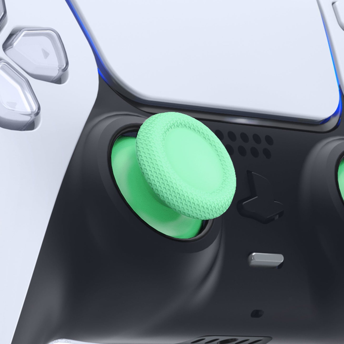 eXtremeRate Retail Mint Green Replacement Thumbsticks for ps5 Controller, Custom Analog Stick Joystick Compatible with ps5, for ps4 All Model Controller - JPF613