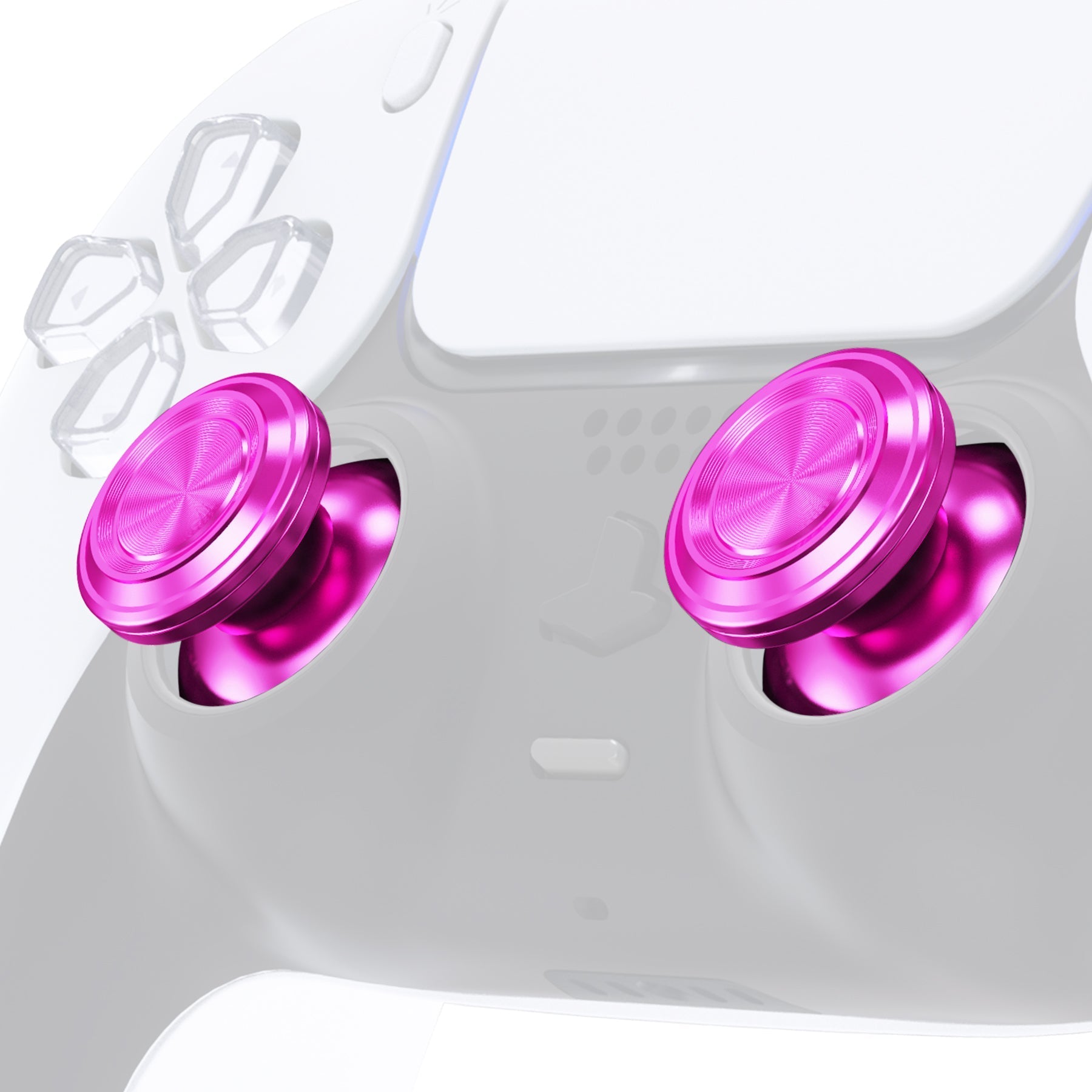 eXtremeRate Retail Custom Purple Metal Thumbsticks for ps5 Controller, Replacement Aluminum Analog Stick Joystick for ps4 Controller - Controller NOT Included - JPFC005