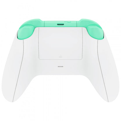 eXtremeRate Retail Mint Green Replacement Buttons for Xbox Series S & Xbox Series X Controller, LB RB LT RT Bumpers Triggers D-pad ABXY Start Back Sync Share Keys for Xbox Series X/S Controller - JX3114