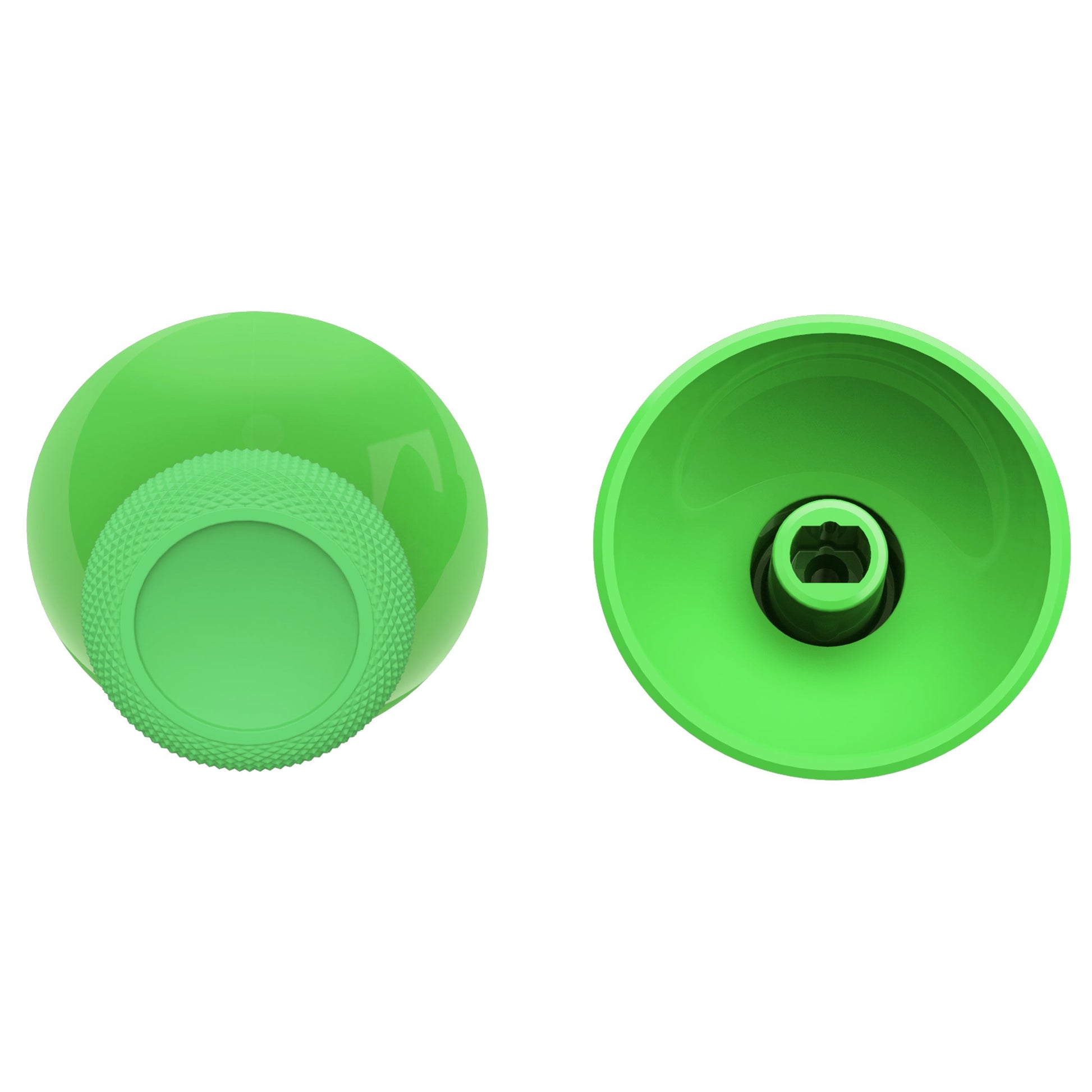 eXtremeRate Retail Green Replacement Thumbsticks for Xbox Series X/S Controller, for Xbox One Standard Controller Analog Stick, Custom Joystick for Xbox One X/S, for Xbox One Elite Controller - JX3403