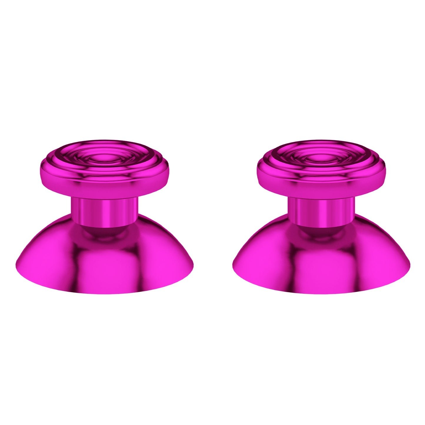 eXtremeRate Retail eXtremeRate Custom Purple Metal Thumbsticks for Xbox Series X/S Controller, Concentric Circles Aluminum Alloy Analog Stick for Xbox One S/X, Replacement Joystick for Xbox One Standard Elite Controller - JX3C005