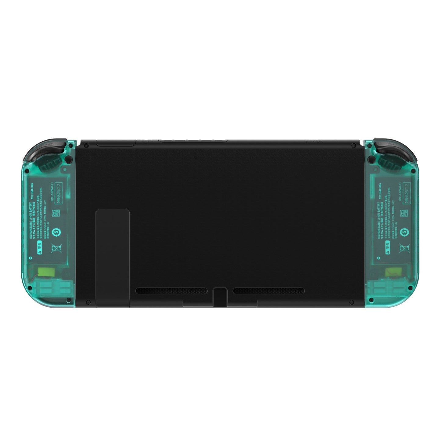 eXtremeRate Retail Emerald Green Joycon Handheld Controller Housing (D-Pad Version) with Full Set Buttons, DIY Replacement Shell Case for NS Switch JoyCon & OLED JoyCon - Console Shell NOT Included - JZM508