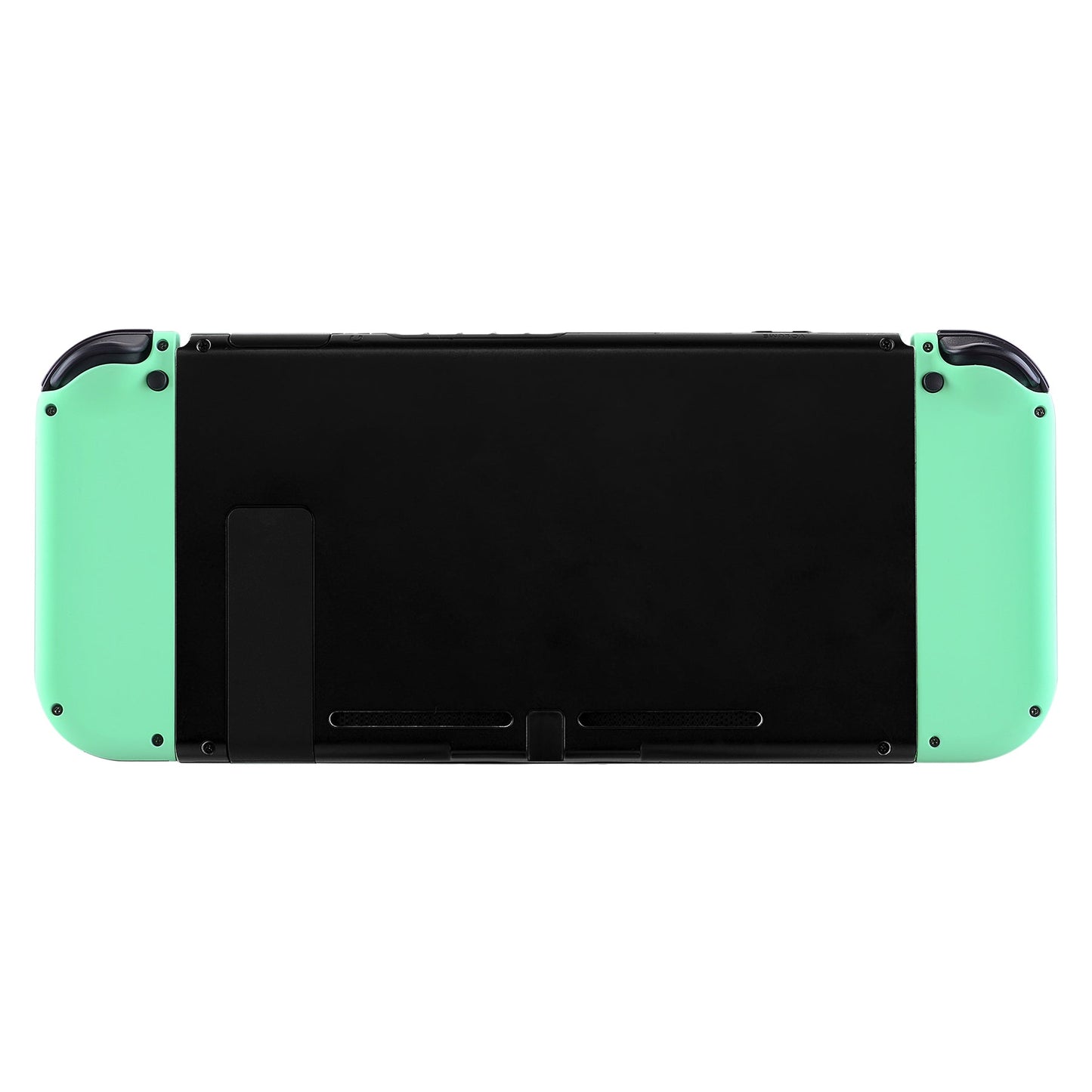 eXtremeRate Retail Soft Touch Mint Green Joycon Handheld Controller Housing (D-Pad Version) with Full Set Buttons, DIY Replacement Shell Case for NS Switch JoyCon & OLED JoyCon - Console Shell NOT Included  - JZP308