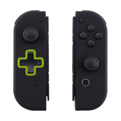 eXtremeRate Dpad Version Replacement Full Set Shell Case with Buttons for Joycon of NS Switch - Black eXtremeRate