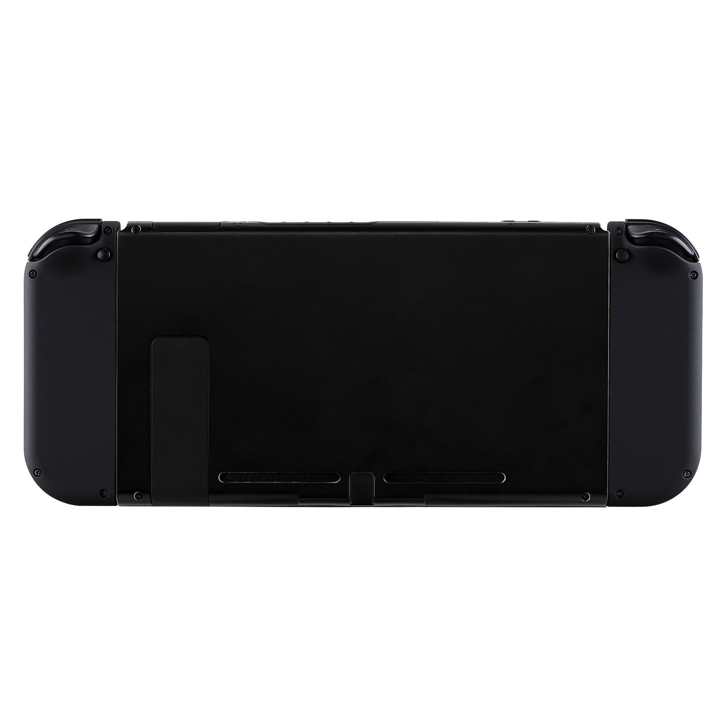 eXtremeRate Retail Soft Touch Black Joycon Handheld Controller Housing (D-Pad Version) with Full Set Buttons, DIY Replacement Shell Case for NS Switch JoyCon & OLED JoyCon - Console Shell NOT Included - JZP310