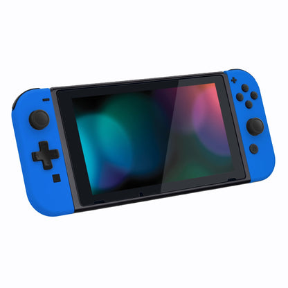 eXtremeRate Retail Blue Joycon Handheld Controller Housing (D-Pad Version) with Full Set Buttons, DIY Replacement Shell Case for NS Switch JoyCon & OLED JoyCon - Console Shell NOT Included - JZP313