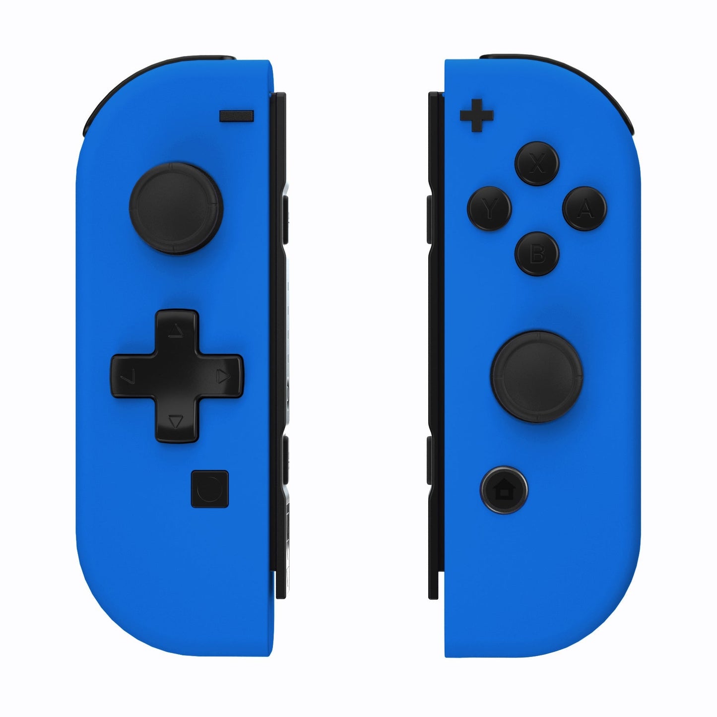 eXtremeRate Retail Blue Joycon Handheld Controller Housing (D-Pad Version) with Full Set Buttons, DIY Replacement Shell Case for NS Switch JoyCon & OLED JoyCon - Console Shell NOT Included - JZP313