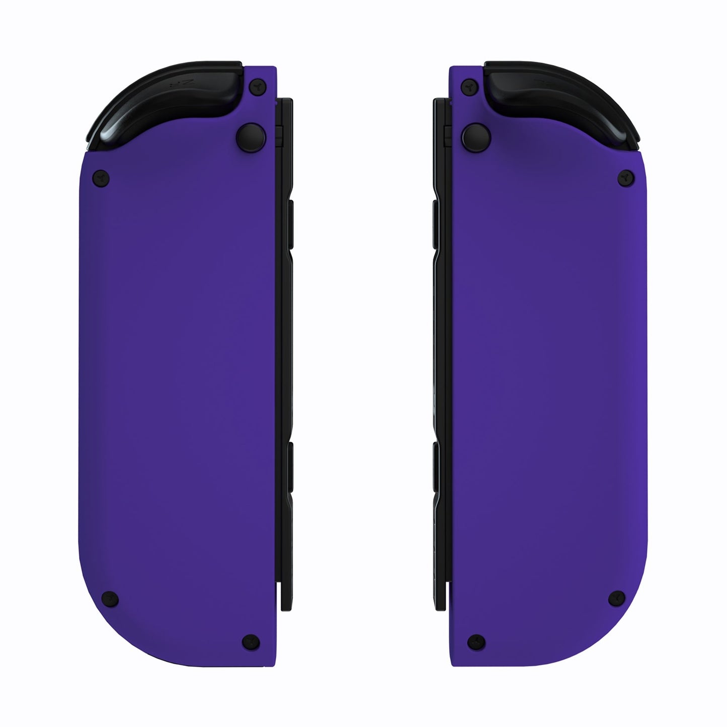 eXtremeRate Retail Purple Joycon Handheld Controller Housing (D-Pad Version) with Full Set Buttons, DIY Replacement Shell Case for NS Switch JoyCon & OLED JoyCon - Console Shell NOT Included - JZP315