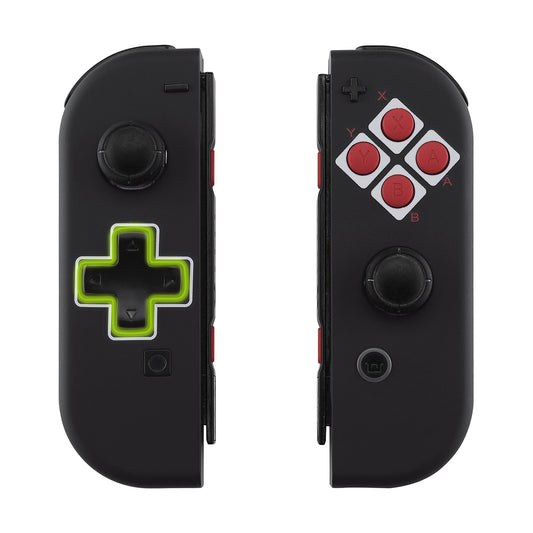 eXtremeRate Dpad Version Replacement Full Set Shell Case with Buttons for Joycon of NS Switch - Classics NES Style eXtremeRate