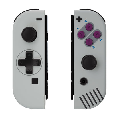 eXtremeRate Retail Classic 1989 GB DMG-01 Joy-con Handheld Controller Housing (D-Pad Version) with D-pad ABXY Buttons, DIY Replacement Shell Case for NS Switch JoyCon & OLED JoyCon - Console Shell NOT Included - JZT107