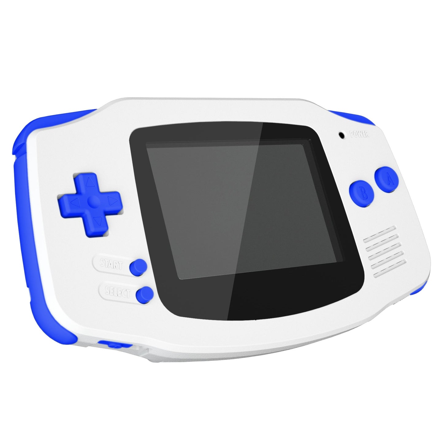 eXtremeRate Retail Blue GBA Replacement Full Set Buttons for Gameboy Advance - Handheld Game Console NOT Included - KAG2005