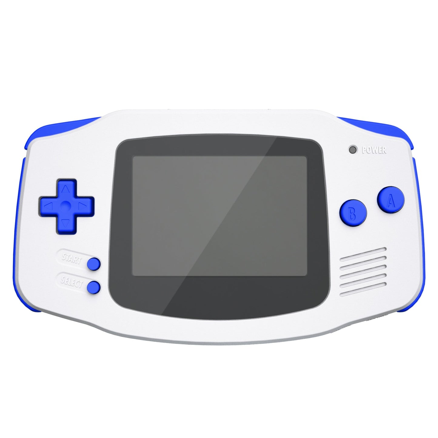 eXtremeRate Retail Blue GBA Replacement Full Set Buttons for Gameboy Advance - Handheld Game Console NOT Included - KAG2005