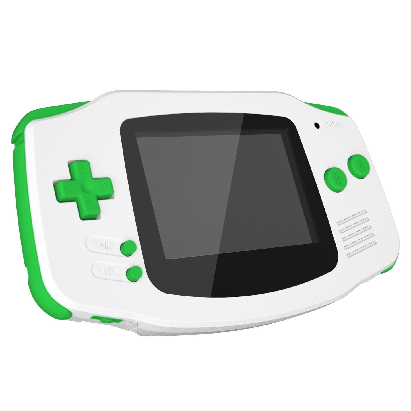 eXtremeRate Retail Green GBA Replacement Full Set Buttons for Gameboy Advance - Handheld Game Console NOT Included - KAG2006