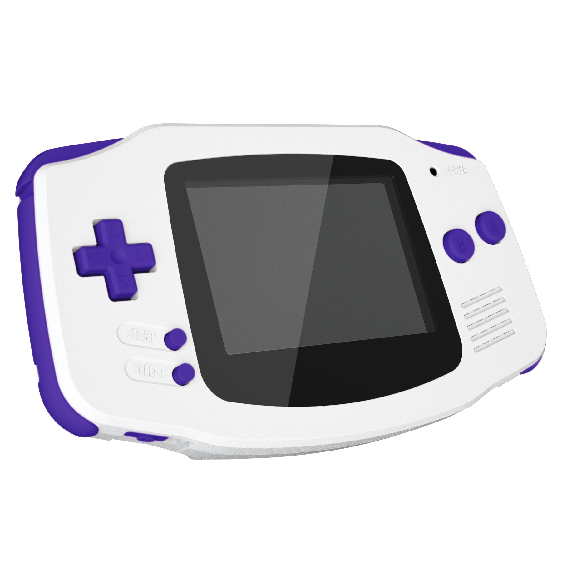 eXtremeRate Retail Purple GBA Replacement Full Set Buttons for Gameboy Advance - Handheld Game Console NOT Included - KAG2007