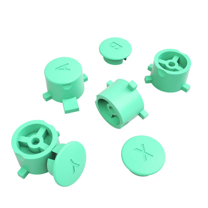 eXtremeRate Retail Mint Green Interchangeable ABXY Buttons for Nintendo Switch Pro Controller, DIY Swappable Replacement ABXY for NS Pro Controller- Controller NOT Included - KRH607