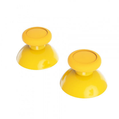 eXtremeRate Retail Yellow Replacement 3D Joystick Thumbsticks, Analog Thumb Sticks with Cross Screwdriver for Nintendo Switch Pro Controller - KRM517