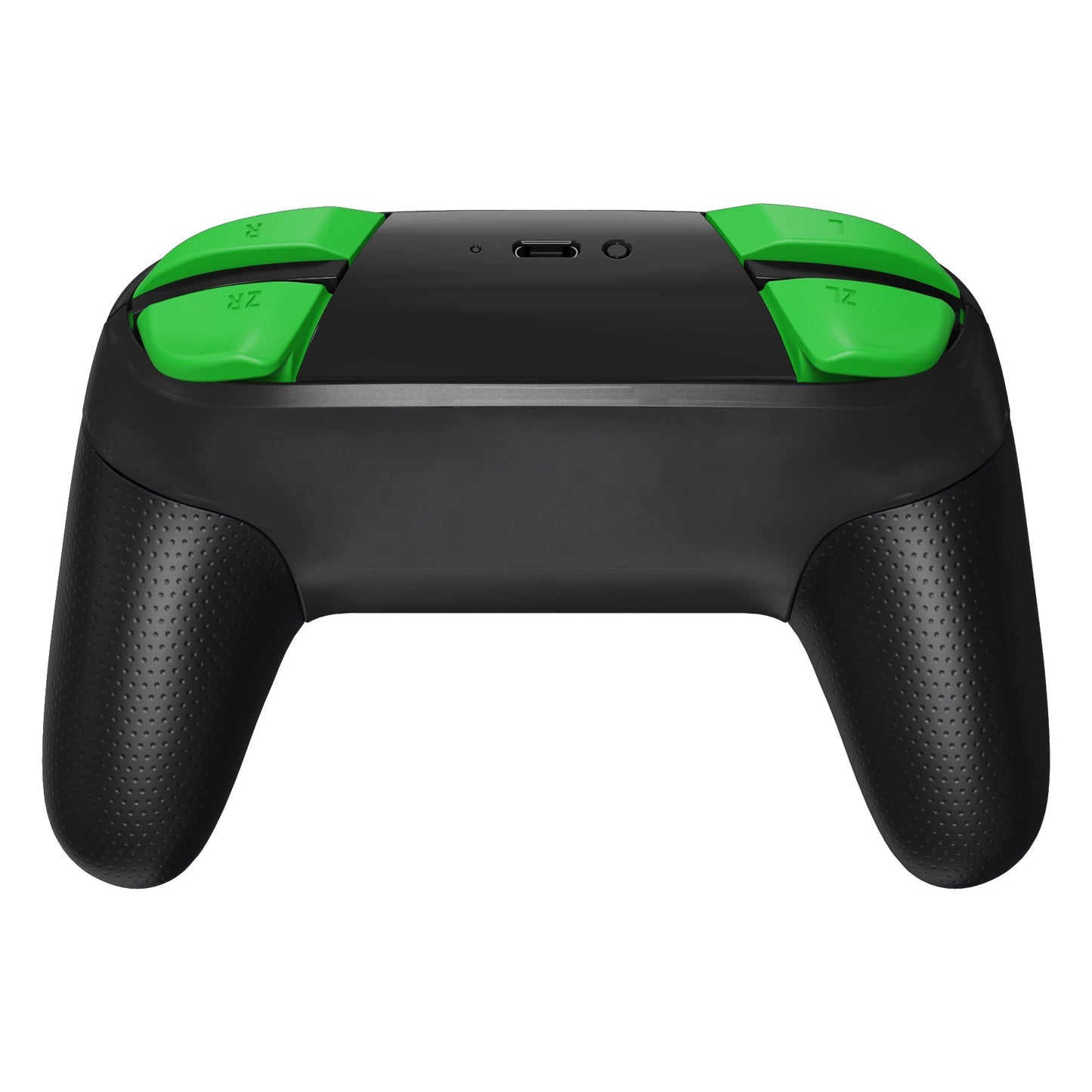 eXtremeRate Retail Green Repair ABXY D-pad ZR ZL L R Keys for NS Switch Pro Controller, DIY Replacement Full Set Buttons with Tools for NS Switch Pro - Controller NOT Included - KRP317