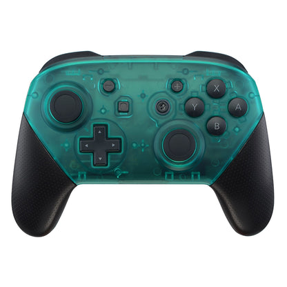 eXtremeRate Retail Emerald Green Faceplate and Backplate for Nintendo Switch Pro Controller, DIY Replacement Shell Housing Case for Nintendo Switch Pro - Controller NOT Included - MRM508