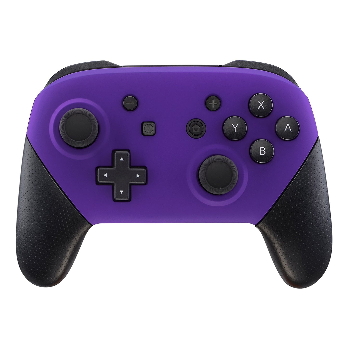 eXtremeRate Retail Purple Faceplate and Backplate for Nintendo Switch Pro Controller, Soft Touch DIY Replacement Shell Housing Case for Nintendo Switch Pro - Controller NOT Included - MRP305