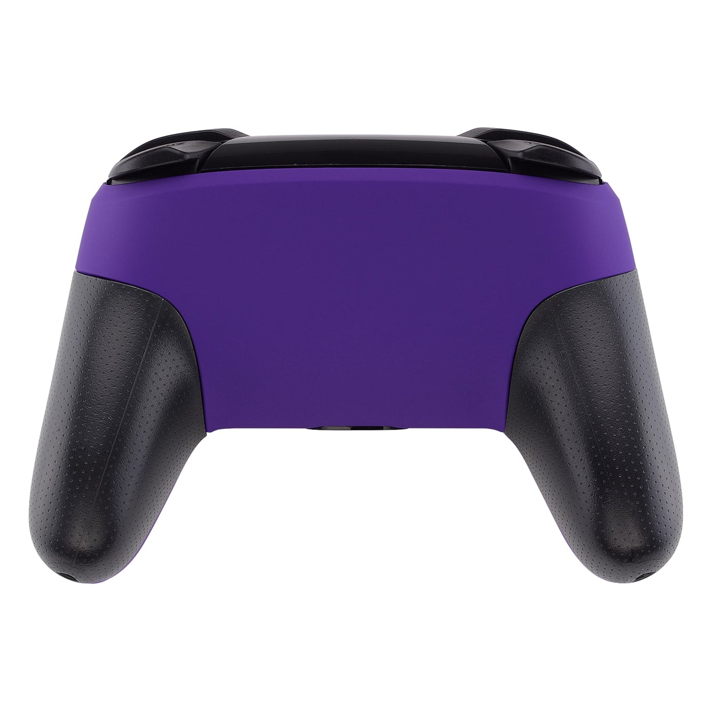 eXtremeRate Retail Purple Faceplate and Backplate for Nintendo Switch Pro Controller, Soft Touch DIY Replacement Shell Housing Case for Nintendo Switch Pro - Controller NOT Included - MRP305