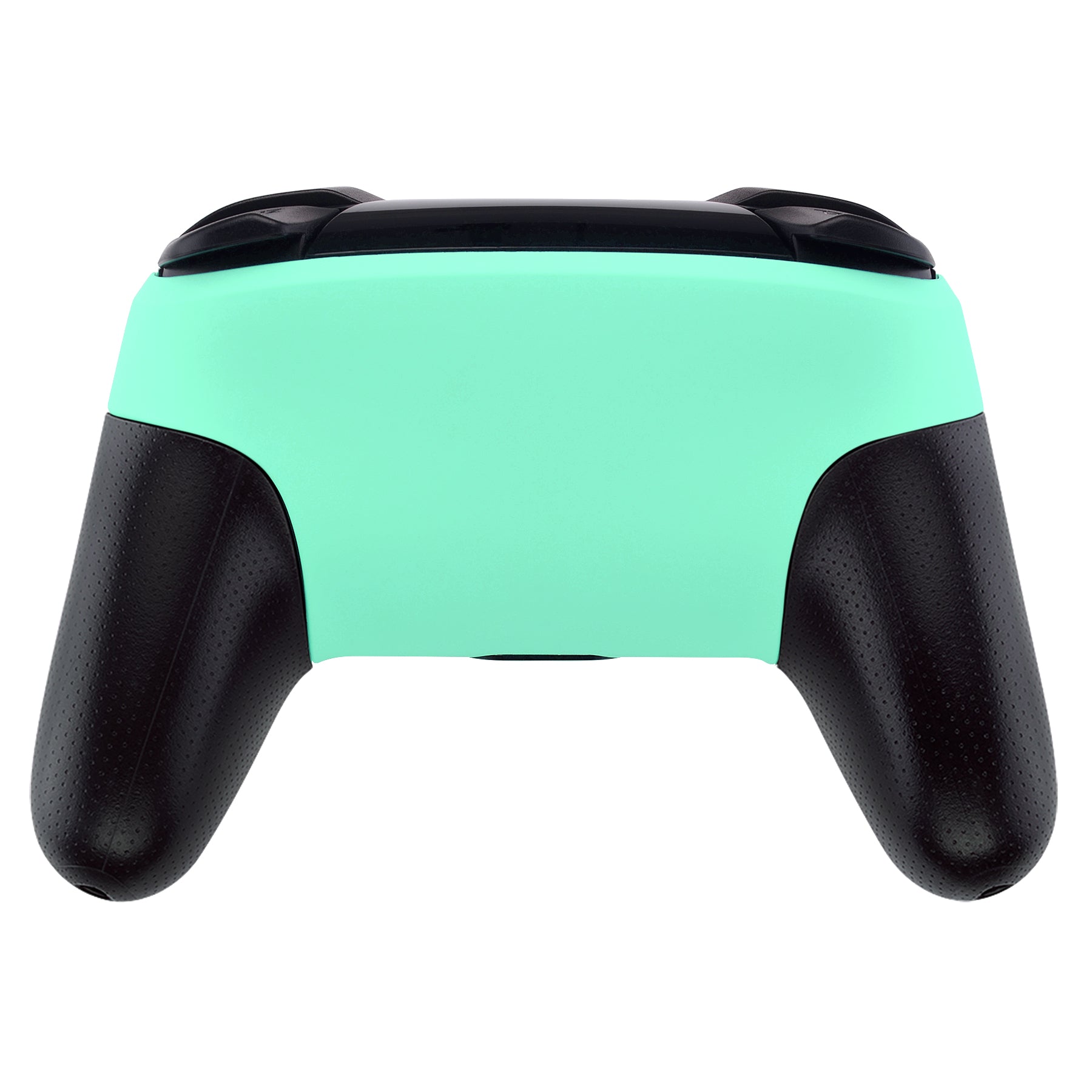 eXtremeRate Retail Mint Green Faceplate and Backplate for Nintendo Switch Pro Controller, Soft Touch DIY Replacement Shell Housing Case for Nintendo Switch Pro - Controller NOT Included - MRP309