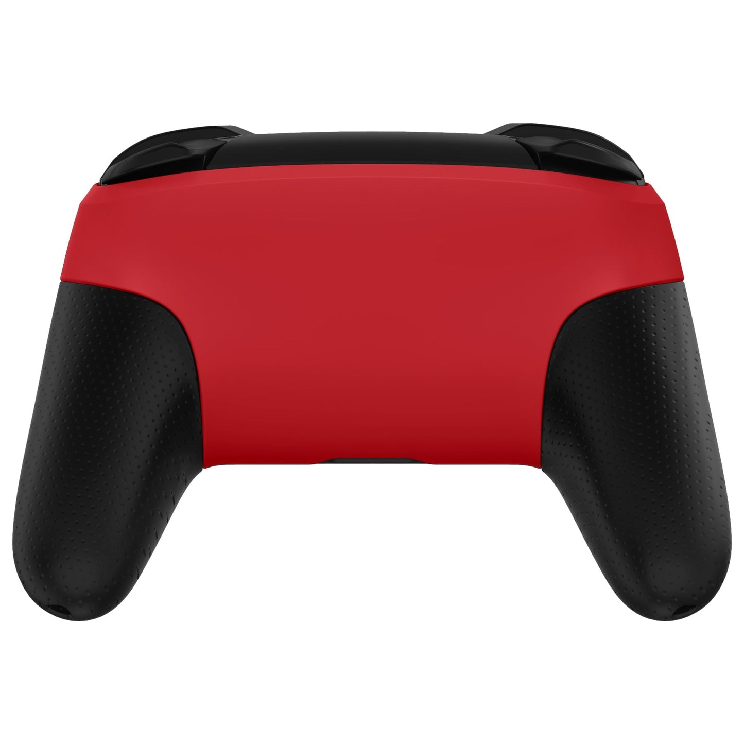 eXtremeRate Retail Passion Red Faceplate and Backplate for NS Switch Pro Controller, Soft Touch DIY Replacement Shell Housing Case for NS Switch Pro Controller - Controller NOT Included - MRP332