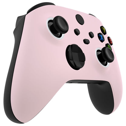 eXtremeRate Retail FaceMag Cherry Blossoms Pink Magnetic Replacement Front Housing Shell for Xbox Series X & S Controller, DIY Faceplate Cover with Accent Rings for Xbox Core Controller Model 1914 - Controller NOT Included - MX3P3002