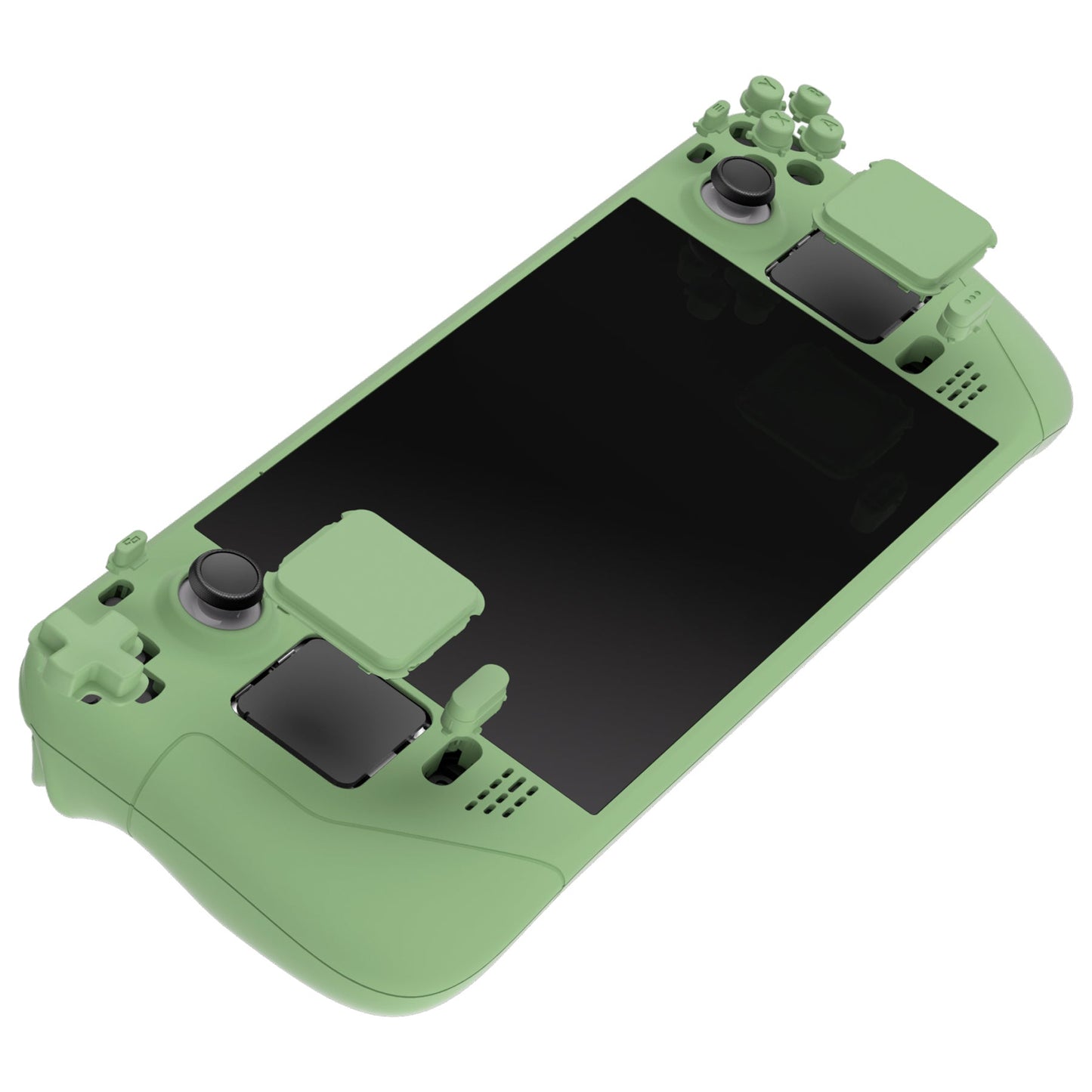 eXtremeRate Retail Matcha Green Custom Full Set Shell with Buttons for Steam Deck Console