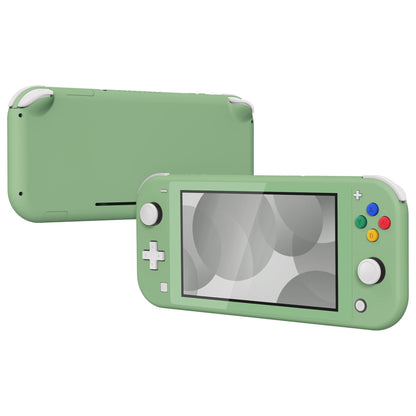 eXtremeRate Retail Matcha Green DIY Replacement Shell for Nintendo Switch Lite, NSL Handheld Controller Housing with Screen Protector, Custom Case Cover for Nintendo Switch Lite - DLP316